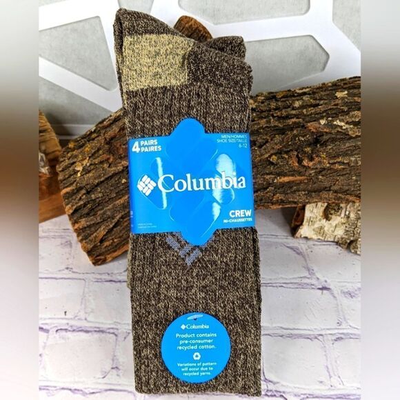 NWT 4-pack of Columbia Moisture Control Crew Socks - Picture 5 of 8